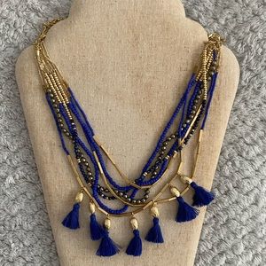 Stella & Dot Tulum Tassel Necklace